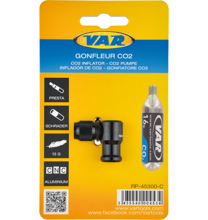 ADAPTATEUR POUR CARTOUCHES CO2 VAR