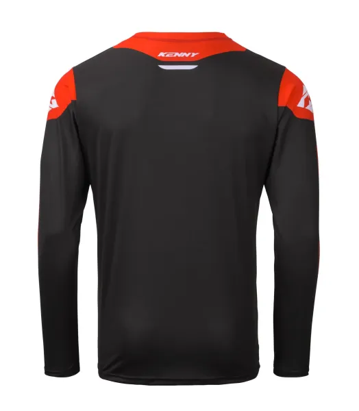 Maillot KENNY ELITE kid noir/rouge