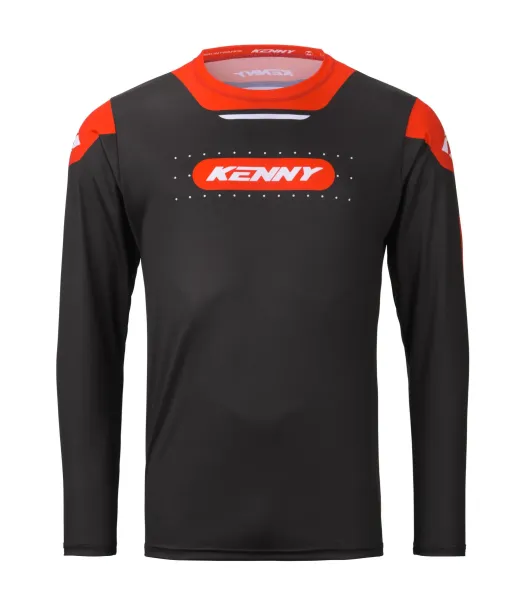 Maillot KENNY ELITE kid noir/rouge